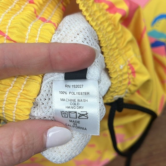 La croix men’s swim shorts pamplemousse size 34 sparkling water rare size M - Picture 5 of 6